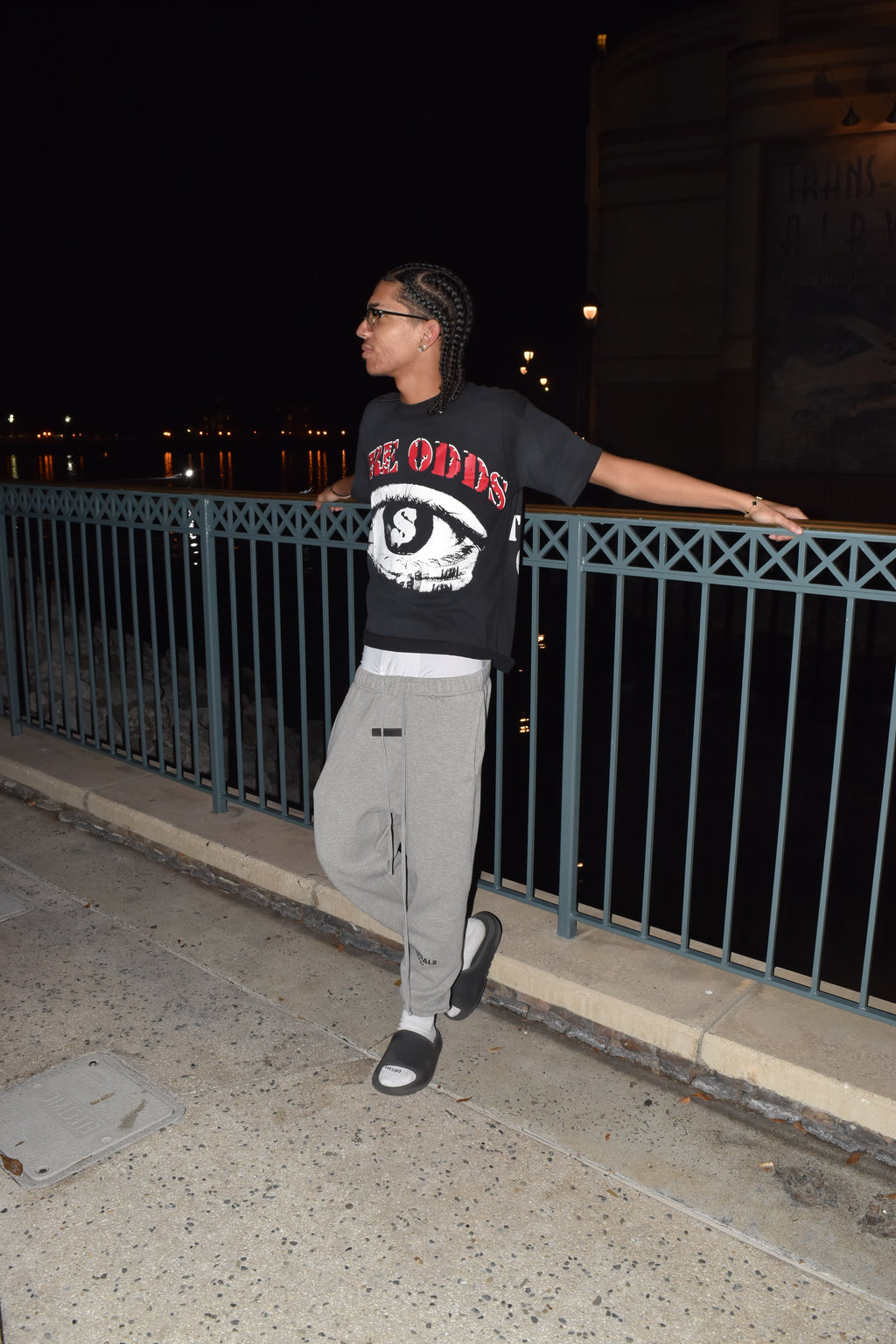 Hustle Vision Tee Black