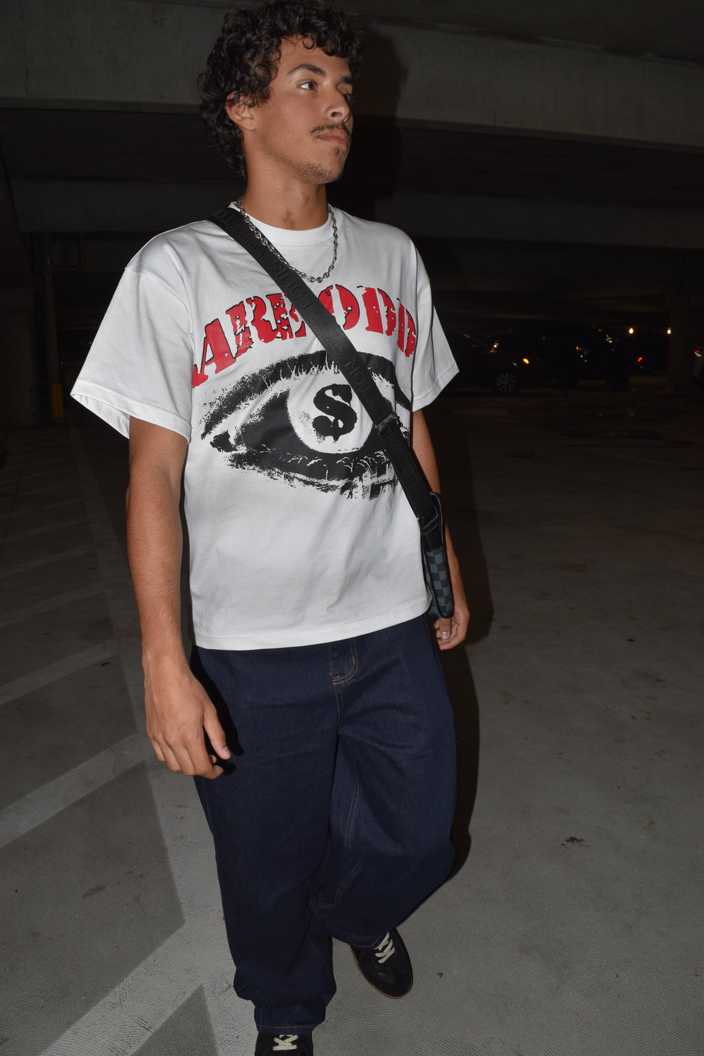 Hustle Vision Tee White