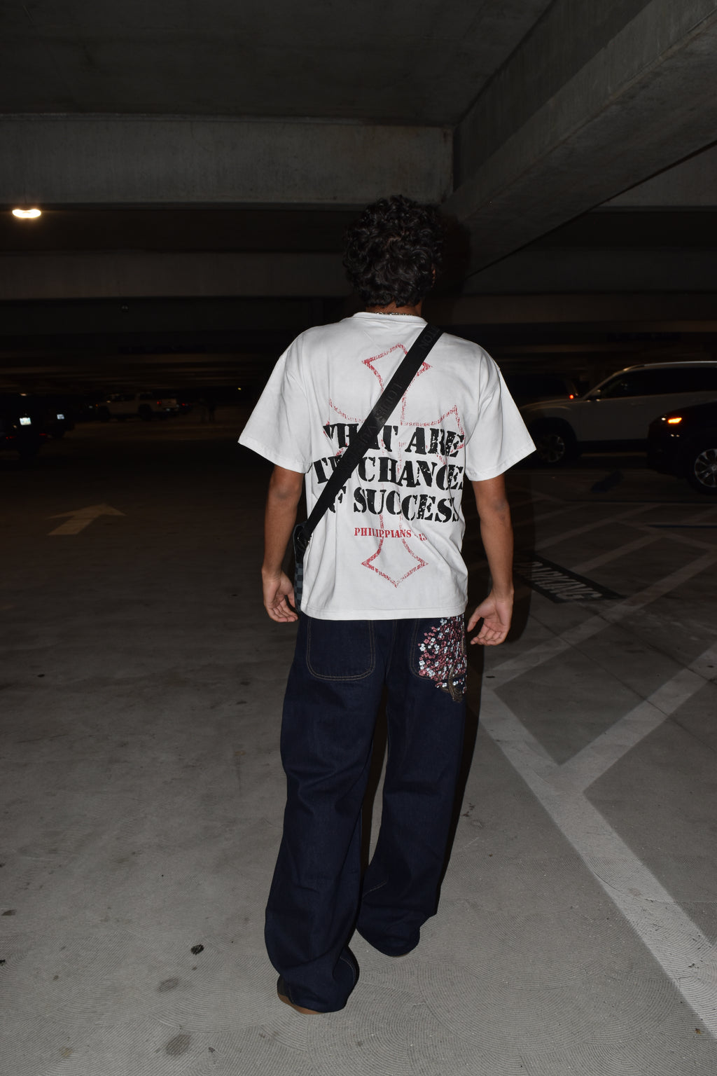 Hustle Vision Tee White