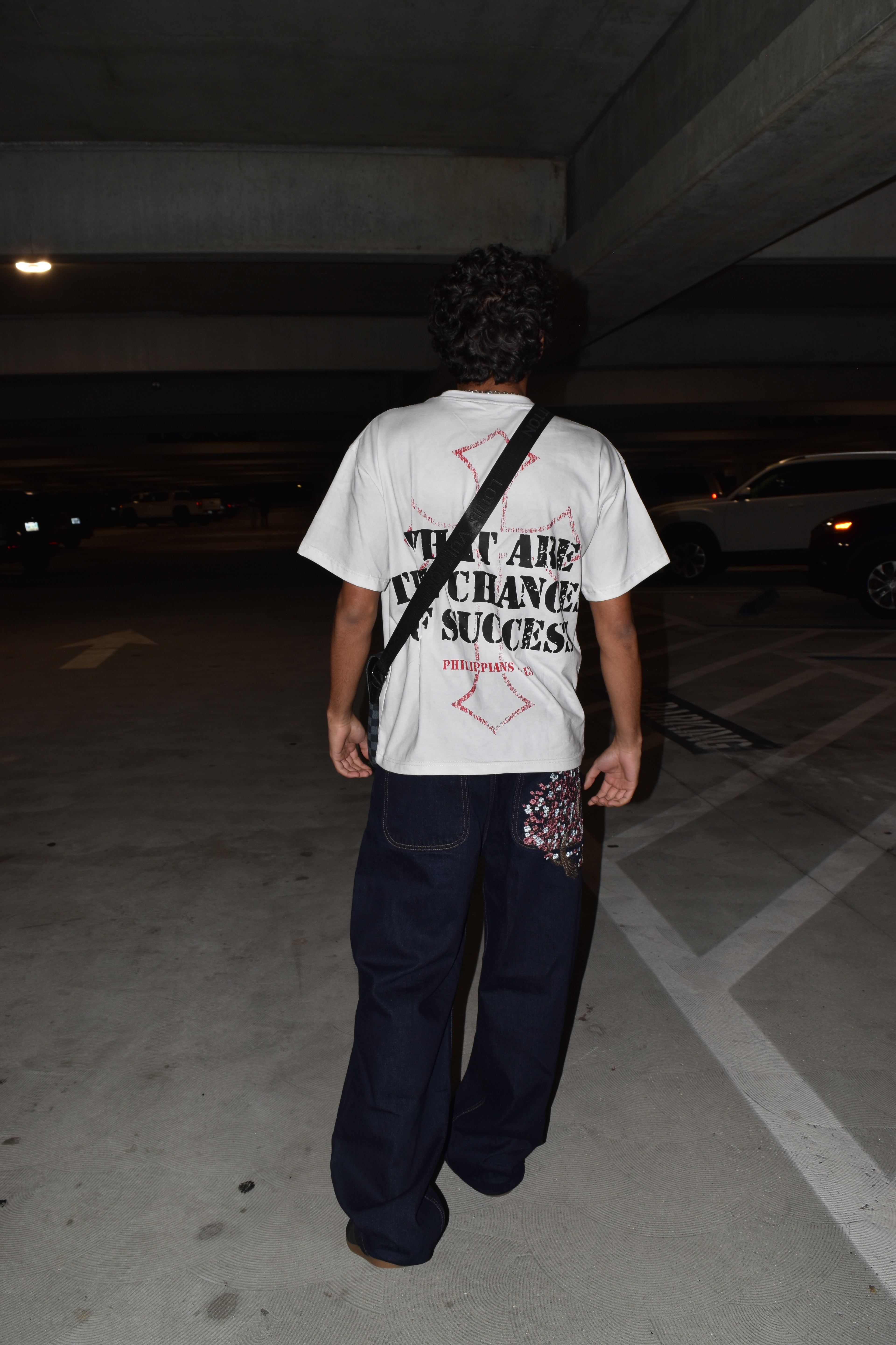 Hustle Vision Tee White