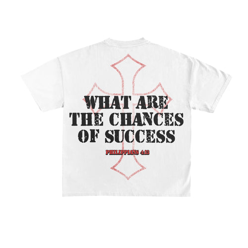 Hustle Vision Tee White